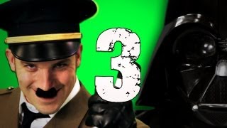 Epic Rap Battles of History  Behind the Scenes  Hitler vs Vader 3 [upl. by Dorian]