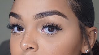 EYEBROW TUTORIAL BEGINNER FRIENDLY [upl. by Ytsanyd924]