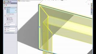 Sheet Metal in SolidWorks [upl. by Jaala]