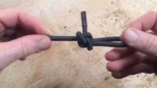 Loop knot for bungy cord [upl. by Pine869]