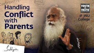 How Do We Handle Conflict With Parents – Sadhguru [upl. by Else]