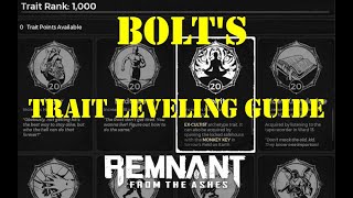 Remnant from the Ashes Trait leveling guide [upl. by Stephanus]