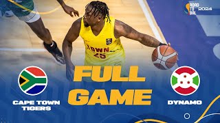 Cape Town Tigers v Dynamo  Full Basketball Game  Africa Champions Clubs ROAD TO BAL 2024 [upl. by Aivato]