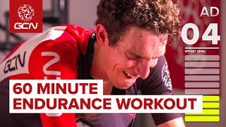 Indoor Cycling Workout  60 Minute Endurance Intervals Fitness Training [upl. by Abbub]