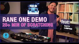 RANE ONE 20 Min Scratch Performance by Fatty Lumpkin DJ Controller Demo [upl. by Rosinski]