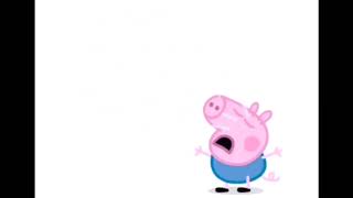 George Crying For 1 Hour Straight  Peppa Pig [upl. by Noryahs]