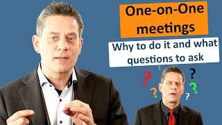 The Basics Of OneOnOne Meetings [upl. by Larok820]