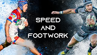 Unbelievable Rugby Steps  The Best Rugby Footwork And Speed [upl. by Asiilanna119]