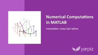 Interpolation using Cubic Splines in MATLAB [upl. by Elokkin487]