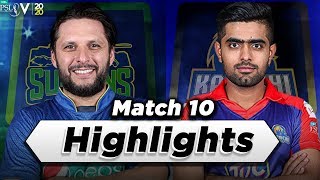 Multan Sultans vs Karachi Kings  Full Match Highlights  Match 10  28 Feb  HBL PSL 2020MB1 [upl. by Ailero]