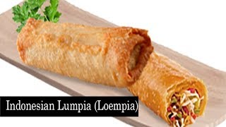 Indonesian Lumpia Loempia [upl. by Packston]