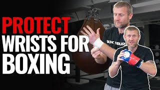 How to Protect Your Wrists for BOXING TRAINING to Prevent Injuries [upl. by Kirbee192]