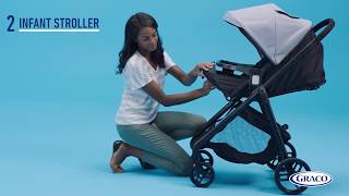 Graco® Modes™ Basix Stroller [upl. by Neneek171]