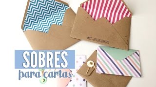 Sobres para cartas  Yess [upl. by Lehcar]