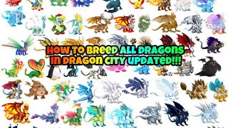 HOW TO BREED ALL DRAGONS IN DRAGON CITY 2020 100 Working  Dragon City 2020 [upl. by Claudianus]