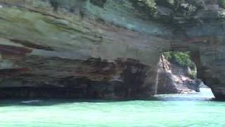 Pictured Rocks Boat Cruises  Munising MI  Upper Peninsula [upl. by Ordisy205]