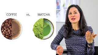 Coffee vs Matcha Green Tea  Matcha Benefits [upl. by Nnairol209]