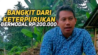 memulai usaha bermodal sisa uang Rp 200000  Vlog kang dul [upl. by Nlycaj]