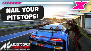 How To Nail Your Pit Stops in Assetto Corsa Competizione [upl. by Henrietta]