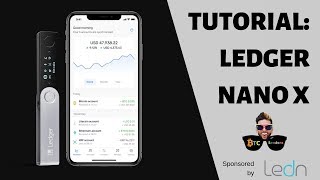 How To Use A Bitcoin Hardware Wallet Ledger Nano X [upl. by Elsie]