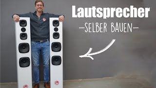 HighEnd Lautsprecher Selbstbau  Da freut sich der Nachbar [upl. by Adirehs]