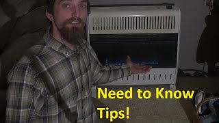 Ventless Gas Heaters 7 Tips You Need to Know [upl. by Allisan]