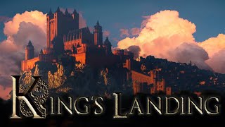 Kings Landing from Game of Thrones made in Minecraft  Cinematic Tour [upl. by Nerw]