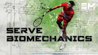 Tennis Serve Biomechanics  Serve Technical Analysis  EM Tennis [upl. by Sosthenna]