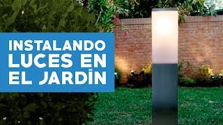 Cómo instalar luces en el jardín [upl. by Adniled]