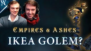 Devs assembled the IKEA Golem  Empires amp Ashes Gameplay  Age of Wonders 4 [upl. by Erised]