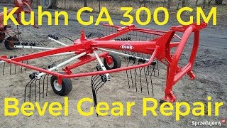 Kuhn GA 300 GM Bevel Gear Replacement [upl. by Geraldine]