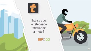 Télépéage à moto  comment ça fonctionne   BipampGo [upl. by Nedyarb247]