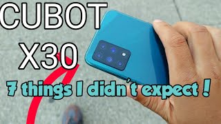 Cubot X30 Review  7 things I didnt expect One week Later [upl. by Eicyac835]