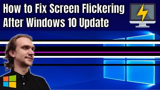 How to Fix Screen Flickering After Windows 10 Update [upl. by Crisey]