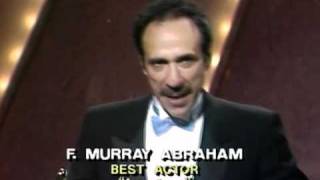 F Murray Abraham winning Best Actor [upl. by Sato]