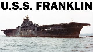 How Did USS Franklin Survive the Pacific Hell  World War 2 in Color  US Navy Documentary  1945 [upl. by Dallman]