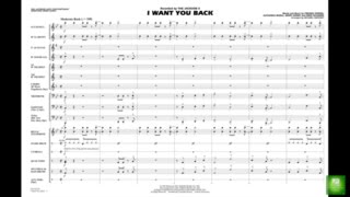 I Want You Back arr Michael Sweeney [upl. by Sairacaz808]