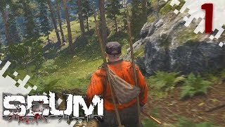 SCUM  It Begins Multiplayer Gameplay Video  EP01 [upl. by Ahsieit]