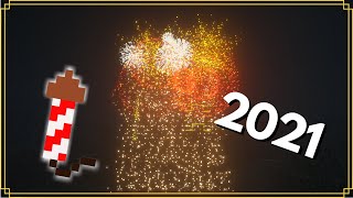 Minecraft Huge Firework Display Tutorial [upl. by Mungam]