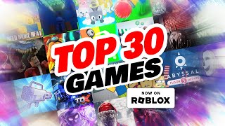 TOP 30 ROBLOX GAMES FROM 2023 [upl. by Agneta]