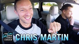 Chris Martin Carpool Karaoke [upl. by Obie]