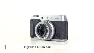 HandsOn Review Fujifilm  X30 [upl. by Norraf]