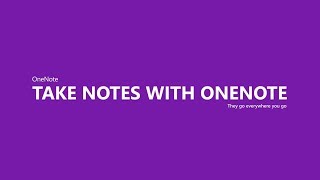 How to take notes with Microsoft OneNote [upl. by Koball693]