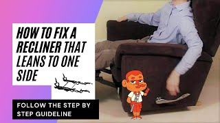 How To Fix A Recliner That Leans To One Side [upl. by Jayme]