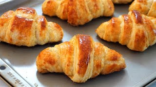 How To Make Croissants At Home [upl. by Balcke]