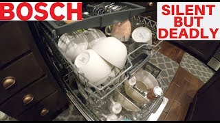 DIY How to Install a Bosch Silence Plus Brand Dishwasher Bosch Dishwasher [upl. by Lekcim]