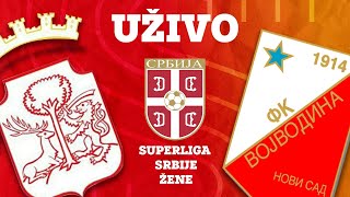 SUPERLIGA SRBIJE ŽENE Sloga Zemun  Vojvodina [upl. by Riggs259]