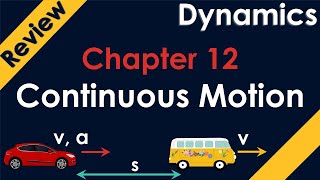 Dynamics Chapter 121 122 Rectilinear Kinematics Continuous Motion Review  Three examples [upl. by Aham]