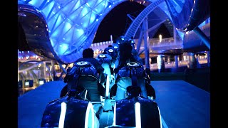 Tron Lightcycle Power Run FULL POV at Shanghai Disneyland [upl. by Vevina]