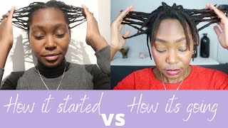 How I Went From Thin To Thick Locs [upl. by Thaddeus]